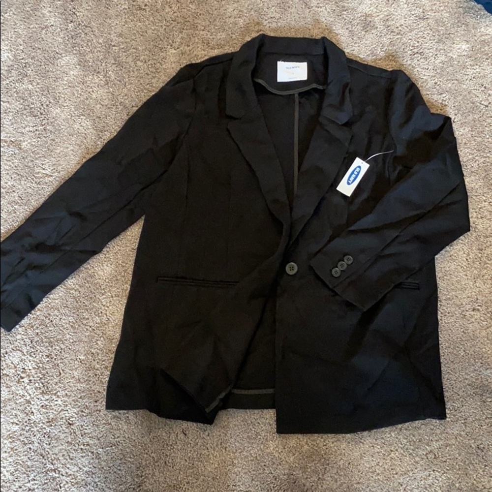 Black long sleeve old navy blazer
